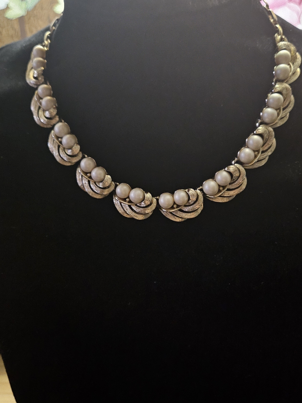 Gold-Tone LISNER Pearl Accent Women's Necklace
